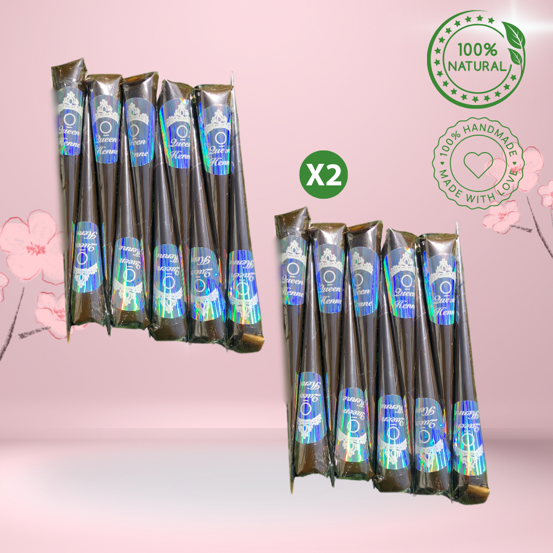 Lot de 20 cone de henné 20gr récolte récente 2025